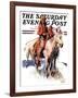 "Plains Indians," Saturday Evening Post Cover, March 3, 1934-William Henry Dethlef Koerner-Framed Giclee Print