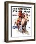 "Plains Indians," Saturday Evening Post Cover, March 3, 1934-William Henry Dethlef Koerner-Framed Giclee Print