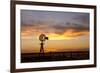 Plains Windmill-Dan Ballard-Framed Photographic Print