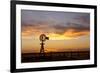 Plains Windmill-Dan Ballard-Framed Photographic Print