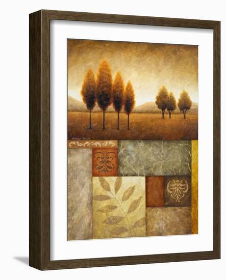 Plainview II (Marcon Trees)-Michael Marcon-Framed Premium Giclee Print