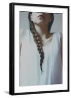 Plaited Hair of Female-Carolina Hernandez-Framed Photographic Print