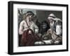 Plaiting the Crown of Thorns, 1875-null-Framed Giclee Print