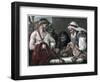 Plaiting the Crown of Thorns, 1875-null-Framed Giclee Print