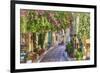 Plaka Area by Acropolis Athens-null-Framed Art Print