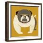 Plakastil Bulldog-null-Framed Premium Giclee Print