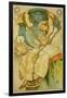 Plakat Fuer Die Ausstellung Das Slawische Epos, 1928-Alphonse Mucha-Framed Giclee Print