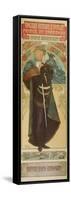 Plakat Fuer &Quot;Hamlet&Quot; Im Theater Sarah Bernhardt, 1899-Alphonse Mucha-Framed Stretched Canvas