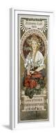 Plakat Vystava Ceského... (Ausstellung Der Nordost-Tschechei in Honce), 19-Alphonse Mucha-Framed Premium Giclee Print