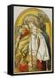 Plakat Zum Zehnten Jahrestag Des Bestehens Der Tschechoslowakischen Republik, 1928-Alphonse Mucha-Framed Stretched Canvas