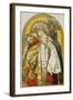 Plakat zum zehnten Jahrestag des Bestehens der Tschechoslowakischen Republik. 1928-Alphonse Mucha-Framed Giclee Print