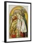 Plakat zum zehnten Jahrestag des Bestehens der Tschechoslowakischen Republik. 1928-Alphonse Mucha-Framed Giclee Print