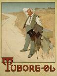 Advertising Poster for Tuborg Beer, 1900-Plakatkunst-Stretched Canvas