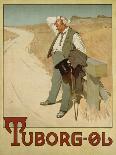 Advertising Poster for Tuborg Beer, 1900-Plakatkunst-Framed Stretched Canvas