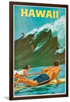 Plakatwerbung für Hawaii. 20. Jh-null-Framed Giclee Print