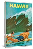 Plakatwerbung für Hawaii. 20. Jh-null-Stretched Canvas