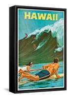 Plakatwerbung für Hawaii. 20. Jh-null-Framed Stretched Canvas