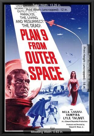 Plan 9 From Outer Space, 1959' Prints | AllPosters.com