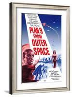 Plan 9 From Outer Space, 1959-null-Framed Art Print