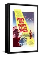 Plan 9 from Outer Space - Movie Poster Reproduction-null-Framed Stretched Canvas