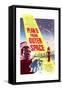 Plan 9 from Outer Space - Movie Poster Reproduction-null-Framed Stretched Canvas