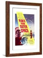 Plan 9 from Outer Space - Movie Poster Reproduction-null-Framed Art Print