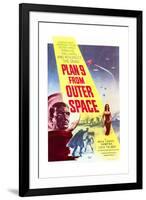 Plan 9 from Outer Space - Movie Poster Reproduction-null-Framed Art Print