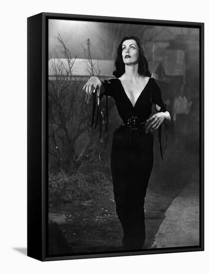 Plan 9 From Outer Space, Vampira, 1959-null-Framed Stretched Canvas