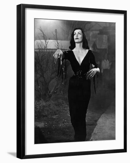 Plan 9 From Outer Space, Vampira, 1959-null-Framed Photo