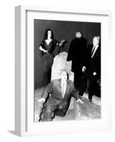 Plan 9 From Outer Space, Vampira, Tor Johnson, Dr. Tom Mason (Bela Lugosi's Double), Criswell, 1959-null-Framed Photo