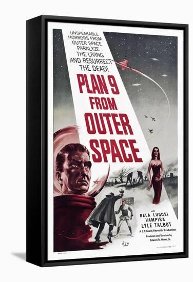 Plan 9 from Outer Space-null-Framed Stretched Canvas