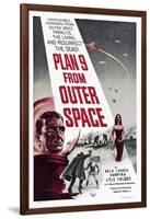 Plan 9 from Outer Space-null-Framed Art Print