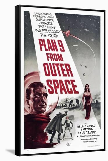 Plan 9 from Outer Space-null-Framed Stretched Canvas