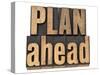 Plan Ahead-PixelsAway-Stretched Canvas
