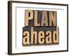 Plan Ahead-PixelsAway-Framed Art Print