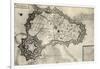 Plan and Fortifications of Lille around 1670, from 'Memoires de Charles de Batz-Castelmore Comte…-French School-Framed Giclee Print