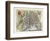 Plan and View of the Towns and Buildings of Holland and the Low Countries, 1649-Joan Blaeu-Framed Giclee Print