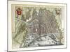 Plan and View of the Towns and Buildings of Holland and the Low Countries, 1649-Joan Blaeu-Mounted Giclee Print