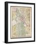 Plan d'ensemble de Fontainebleau-null-Framed Giclee Print