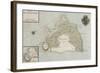 Plan de l'Ile d'Aix-null-Framed Giclee Print