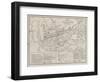 Plan De La Bataille De Waterloo, Mont St Jean, 18 June 1815-null-Framed Giclee Print