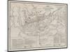 Plan De La Bataille De Waterloo, Mont St Jean, 18 June 1815-null-Mounted Giclee Print