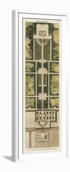 Plan De La Villa Giustiniani-Bonnard-Framed Premium Giclee Print