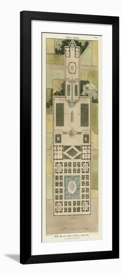 Plan De La Villa Lanti-Bonnard-Framed Art Print