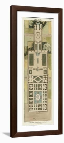 Plan De La Villa Lanti-Bonnard-Framed Art Print