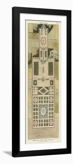 Plan De La Villa Lanti-Bonnard-Framed Art Print