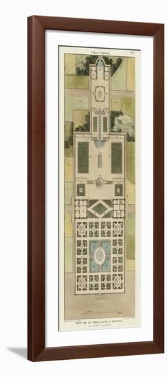 Plan De La Villa Lanti-Bonnard-Framed Art Print