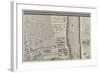 Plan de Paris (1734-1739) dit plan de Turgot, La Seine, le faubourg Saint-Antoine-null-Framed Giclee Print