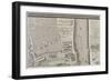 Plan de Paris (1734-1739) dit plan de Turgot, La Seine, le faubourg Saint-Antoine-null-Framed Giclee Print