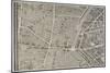 Plan de Paris (1734-1739) dit plan de Turgot, Le faubourg du Temple-null-Mounted Giclee Print